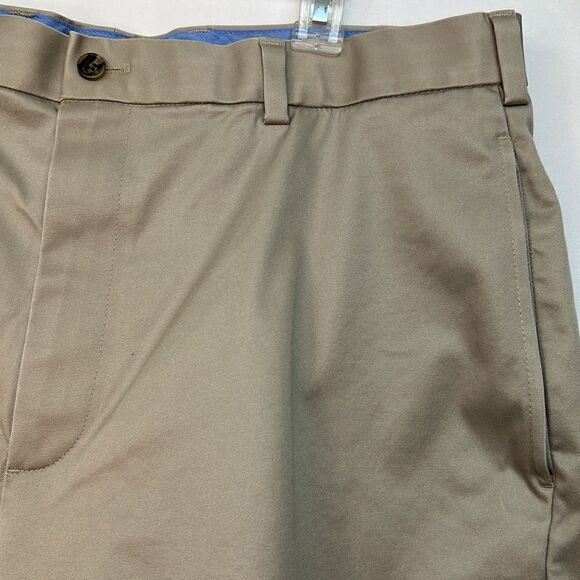 Brooks Brothers Tan Khaki light weight Advantage Chino shorts size 38 - Picture 2 of 13